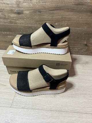 Sandalias Clarks Lana Shore Negras 38