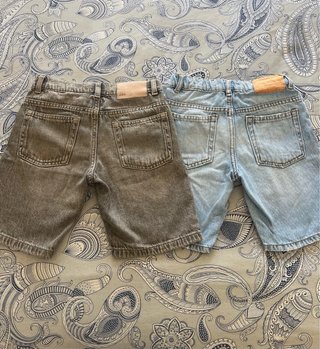 2 Vaqueros Cortos Niño Zara