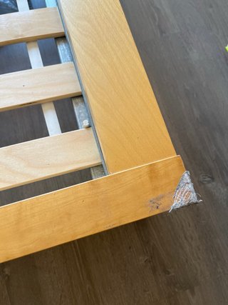 Somier doble madera Ikea