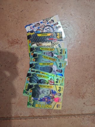 Lote de Cartas de la liga 2025-26
