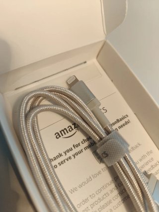 Cable USB-2.0 tipo C a Lightning 0.9m Trenzado