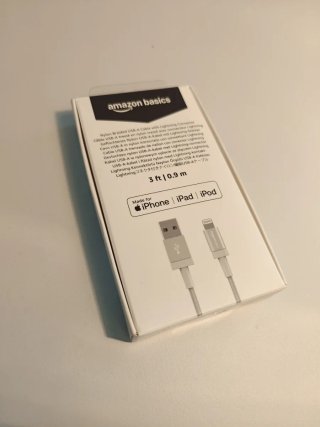 Cable USB-2.0 tipo C a Lightning 0.9m Trenzado