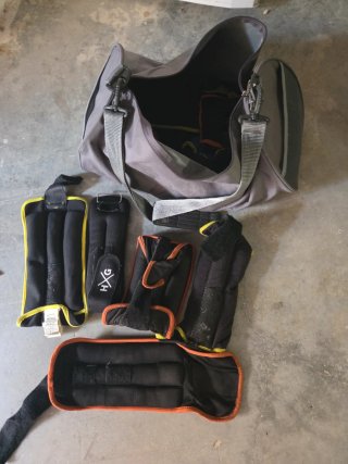 Cargas de tobillo y muñeca para deporte