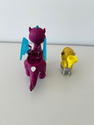 Patrulla Canina Rescue Knights: Rubble y Dragón