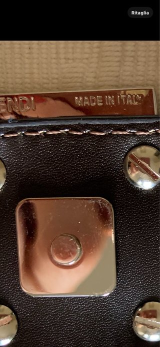 Borsa Fendi Baguette Beige e marrone