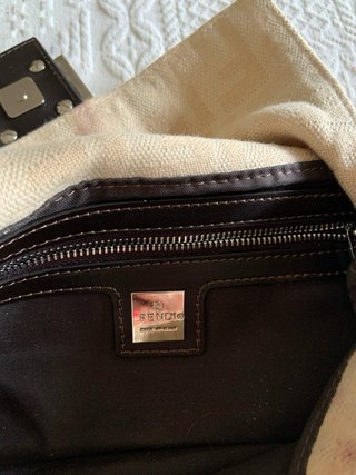 Borsa Fendi Baguette Beige e marrone