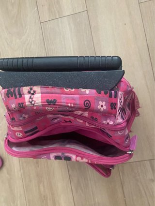 Mochila Ruedas Minnie Mouse Rosa