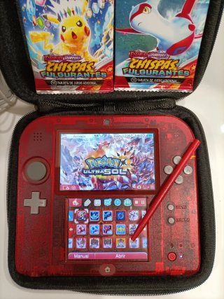Nintendo 2DS 64GB edizione speciale rubino omega ROSSA
