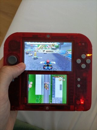 Nintendo 2DS 64gb edición especial rubí omega ROJA