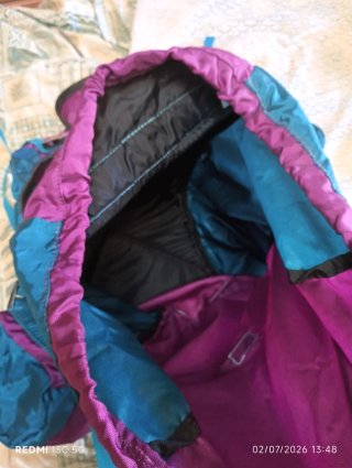 Mochila Altus Trekking NUEVA años 80 Morado/Verde