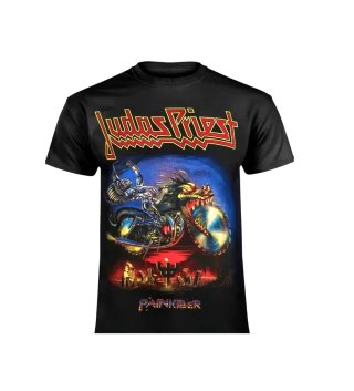 Camiseta viudas Priest painkiller
