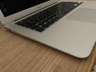 Macbook Air 13 Plata Impecable