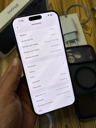 iPhone 17 PRO MAX 256GB NUEVO