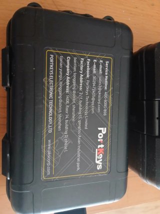 PortKeys P6 Monitor 4K HDMI3 baterías están cargas