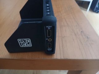 PortKeys P6 Monitor 4K HDMI3 baterías están cargas