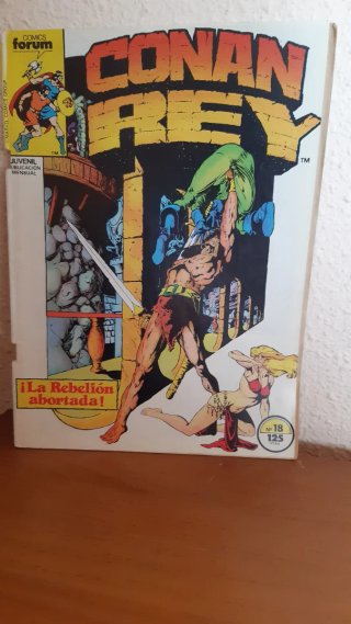 Comic Vintage "Conan Rey"
