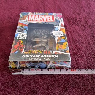 Lingote Marvel Capitan America Edicion Limitada