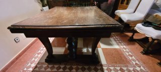 Mesa extensible de madera