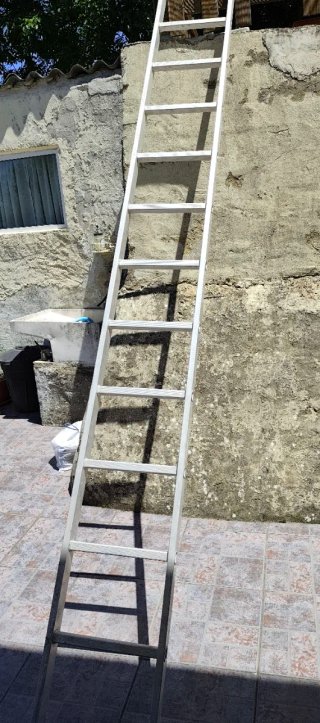 Escalera de aluminio
