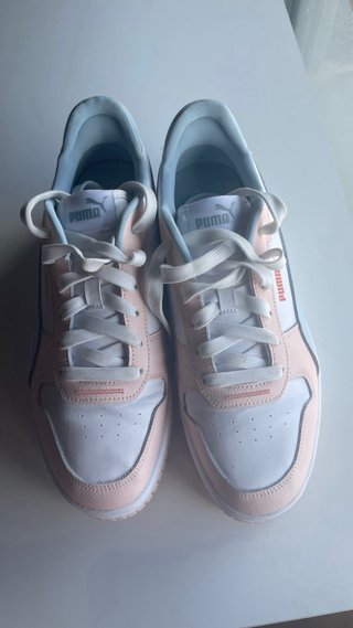 Zapatillas Puma Mujer Talla 38 Rosa y Blanco