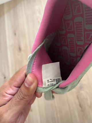 Zapatillas Puma Palermo - Verde Menta y Rosa