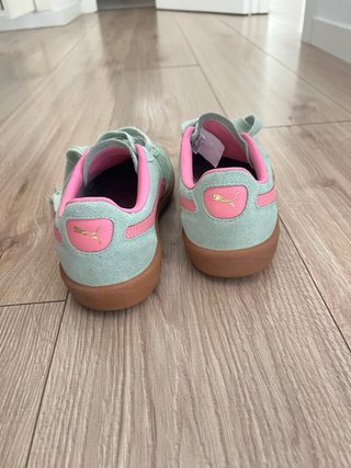 Zapatillas Puma Palermo - Verde Menta y Rosa