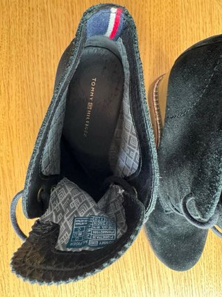 Botas Tommy Hilfiger Negras Cuña