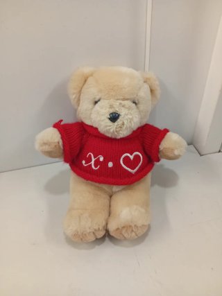 Peluche Oso Rojo Corazón XOXO