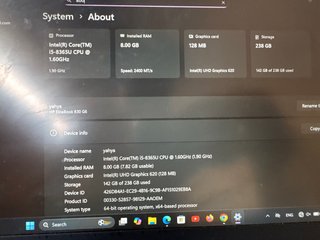 HP EliteBook 830 G6 i5 8GB RAM 256GB SSD