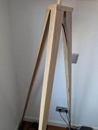 Lampara de pie de diseño