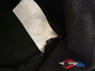 Polo Gucci Negro con Estampado
