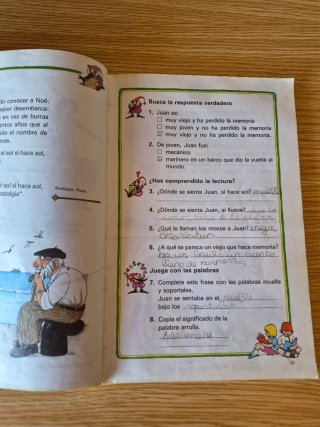 Antos lecturas y comentarios : 2o E.G.B.