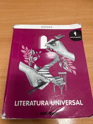 Literatura Universal 1º Bachillerato. Libro del...