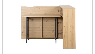 Escritorio plegable roble