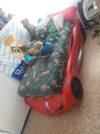 Cama Coche Infantil 190x90 LED