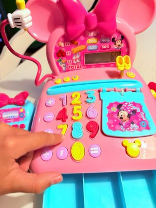 Caja registradora infantil Minnie Mouse