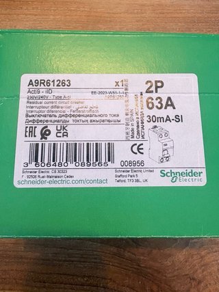 DIFERENCIAL SUPERINMUNIZADO 2P63A 30MA-A SCHNEIDER