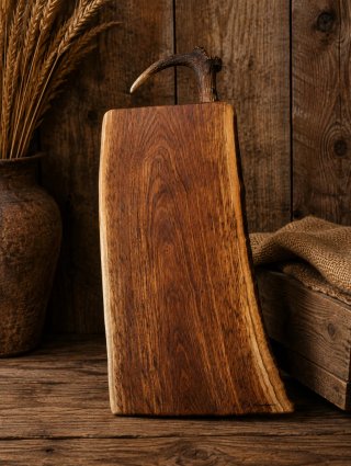 Tabla de cortar de castaño