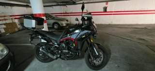 Morini X-Cape 650 Adventure Negra/Plata