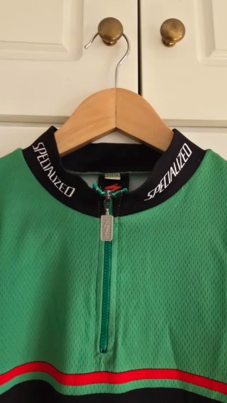 Maillot Specialized Factory Team Verde