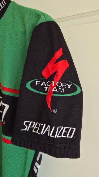 Maillot Specialized Factory Team Verde