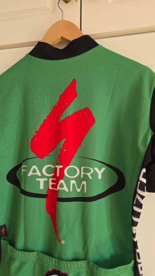 Maillot Specialized Factory Team Verde
