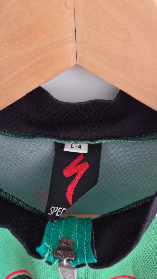 Maillot Specialized Factory Team Verde