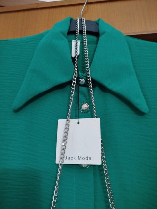 Camicia elegante Jack Mode verde