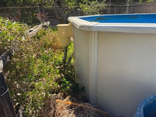 Piscina desmontable octogonal acero galvanizado