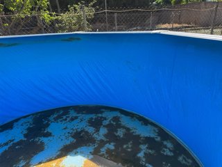 Piscina desmontable octogonal acero galvanizado