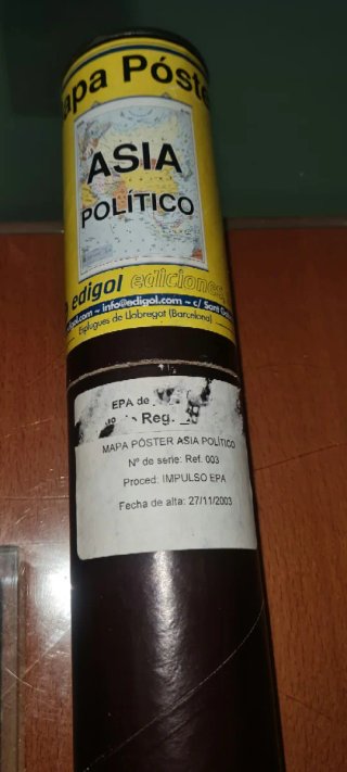 Mapa político de Asia Edigol