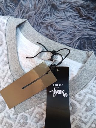 Conjunto Dior Oblique Terry Algodón Camiseta,Short