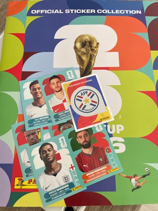 Álbum Panini Mundial y cromos de jugadores