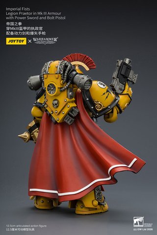 JoyToy Warhammer 30k Imperial Fists Praetor MK III